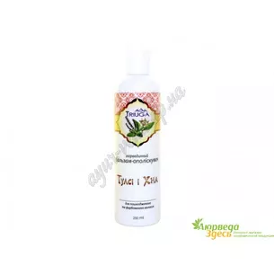 Triyuga TULSY AND Henna conditioner for damaged and dyed hair, 250 ml, TULSY AND Henna Triyuga conditioner