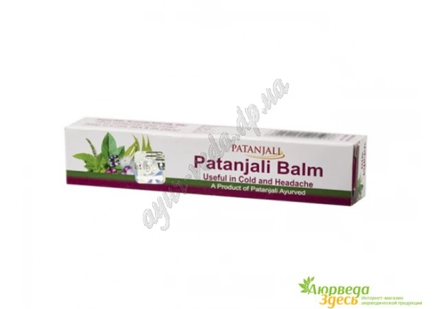 Фото 1 - Patanjali Balm 10g, Patanjali Balm, one balm - triple action!, Ayurveda