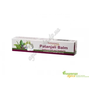 Бальзам Патанджали 10г, Patanjali Balm, один бальзам - тройное действие!, Аюрведа