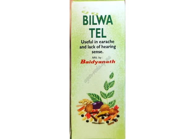 Фото 1 - Bilva tail Baidyanath 25ml term 08/23 inclusive, Bilva Tail Oil Baidyanath, ear drops, Ayurveda