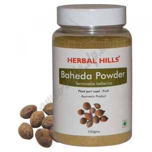 Бибхитаки чурна (Бахеда) 100 г Baheda Herbal Hills, укрепляет организм, Бибхитаки чурна, Terminalia Bellerica, Аюрведа