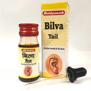 Билва таил Байдьянатх 25мл, Bilva Tail Oil Baidyanath, ушные капли, Аюрведа