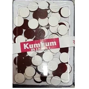 Bindi on the forehead Kumkum (teak) sticker on the forehead burgundy in a box, Ayurveda Here!