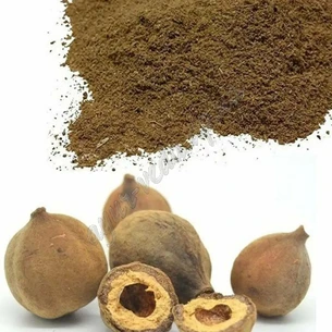 Bibhitaki Churna powder 50 g. Himalayan int., Bibhitaki Churna, Terminalia bellirica, Behera, Himalayan International, Bibhitaki