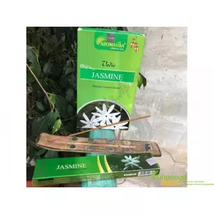 Благовоние Aromatika Vedic Jasmine 15г Аромапалочки благовония Ароматика ведический Жасмин, Аюрведа Здесь