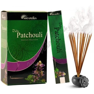 Благовония Aromatika Vedic Patchouli 15г, Благовония масальные аромапалочки Ароматика Ведическая Патчолы с классическим ароматом