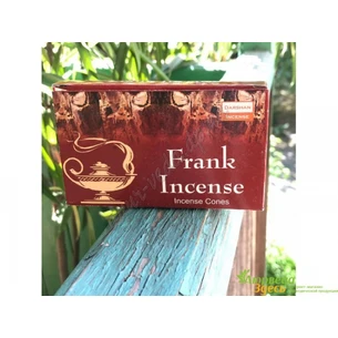 INCENSE BASED Darshan Incense 10 cones, Darshan Frank Incense Cones, with the aroma of Frankincense, Ayurveda.
