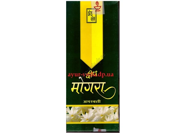 Фото 1 - Fragrant Mogra (Jasmine) Deep Mogra agarbatti Zed Black, 50 grams, Ayurveda