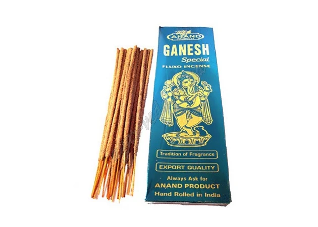 Фото 1 - Благовоние пыльцовое Ganesh Special, Ганеш Спешил с ароматом сандала, Аюрведа Здесь!