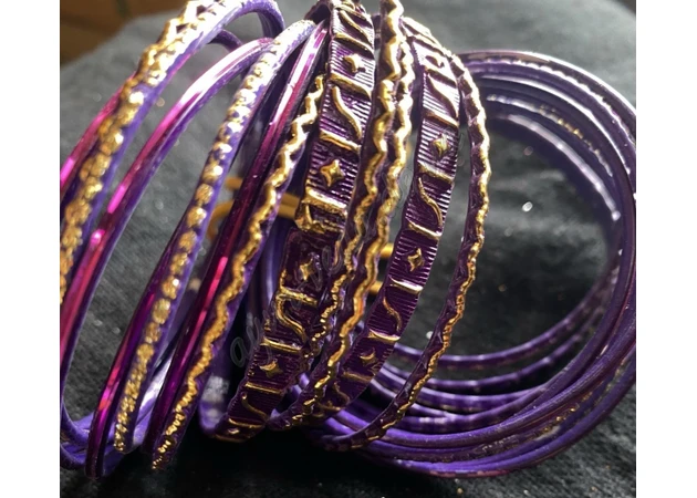 Фото 1 - Bracelet set sparkling 24 pcs. diameter approximately 5.2 cm #4, Ayurveda