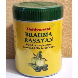 Брахма Росаян 100г Байдьянатх, Брахмы росаяна, Brahma rasayana, Brahma rasayan Baidyanath, Brahma rasayanam, мозговой тоник, Аюр
