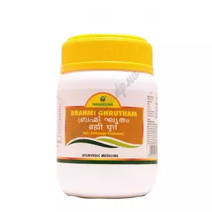 Brahmi Ghrutham Nagarjuna 200g, Brahmi Ghrutham Nagarjuna, brain tonic, Ayurveda