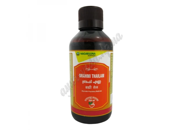 Фото 1 - Brahmi Thail 200 ml Nagarjuna, Brahmi Thailam, Nagarjuna, high quality massage oil, Ayurveda.