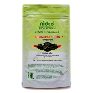Bhringraj Churna powder 100g Nidco, Bhringraj Churna, NIDCO, Eclipta alba, Bhringaraj, Ayurveda