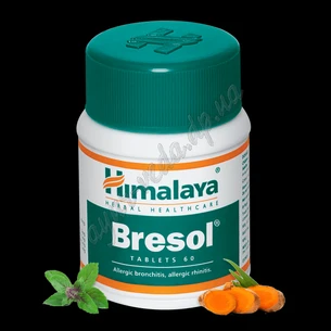 Бресол 60таб Хималая, Хималая, Bresol, Himalaya Herbals, противовоспалительное средство широкого спектра действия, Аюрведа