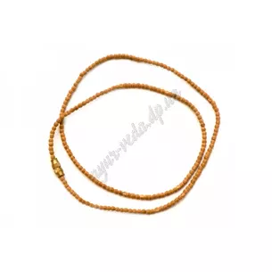 Бусы из дерева манго, 2 ряда, (кантхимала), Бусы из дерева манго, УТ-00004373, Аюрведа