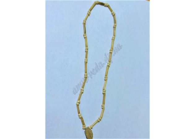 Фото 1 - Beads from tulas with mantra, kanthymala, tulasimala, 1 row, Ayurveda