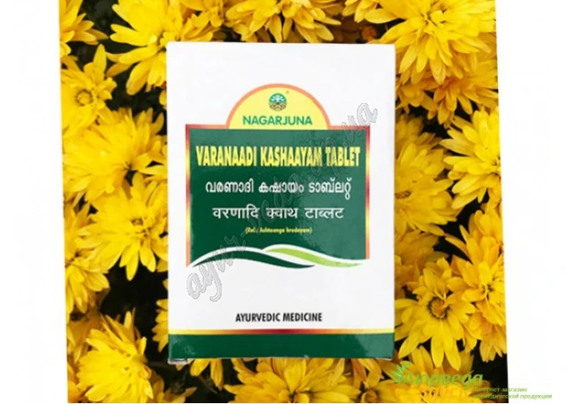 Фото 1 - Varunadi kashaya, 100 tab., Nagarjuna, Varunadi Kashayam, Varanaadi Kashaayam, Nagarjuna, Varunadi kashaya, complex drug d.