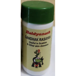 Гандак Росаяна 40таб Байдьянатх, Гандхак, Gandhak Rasayan Baidyanath, проверенная формула для лечения каждый