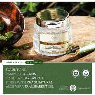 Aloe Vera Gel Khadi 200g colorless, Herbal AloeVera Gel Khadi Natural, Aloe Vera Gel Khadi, Ayurveda