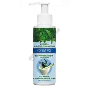 Comex washing gel, 150 ml. for dry skin, Herbal Washing gel Comex, Natural gel for washing Comex for dry and normal skin
