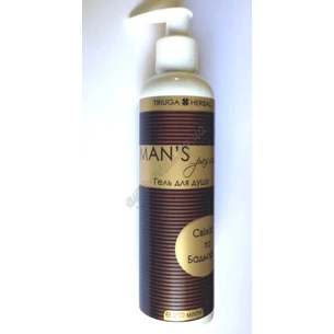 Гель для душа для мужчин Man's passion с экстрактом чайного дерева без SLS и SLES!, Триюга, Аюрведа