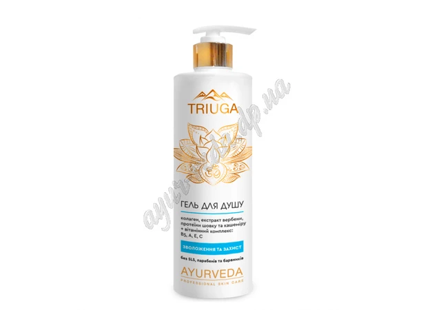 Фото 1 - Shower gel Moisturizing and protection 500ml Triyuga term 02/24 inclusive, Shower gel Shower gel Moisturizing and protection, Ayurveda C