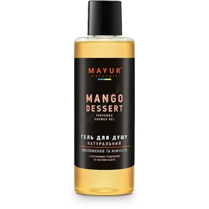 Гель для душа манго 200 мл ТМ Mayur, Гель для душа манго ТМ Mayur, Аюрведа Здесь!