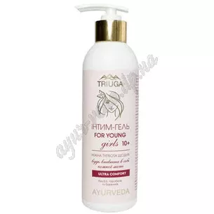 Гель для интимной гигиены Triuga For Young Girls 10+, 300 мл, Аюрведа.
