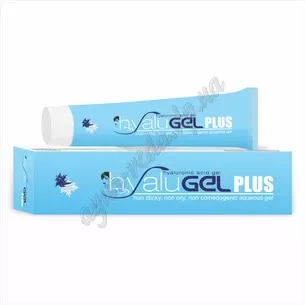 Гель Хьялуджель Плюс Этикер 30г, Хьялугель, Hyalugel Plus 2.5% Hyaluronic Acid Gel Ethicare Remedies для лица на основе гиалур