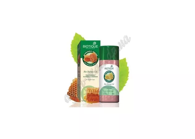 Фото 1 - Гель-пенка для умывания Био Мед Gel Honey Gel Lightening Foaming Cleanser, Аюрведа