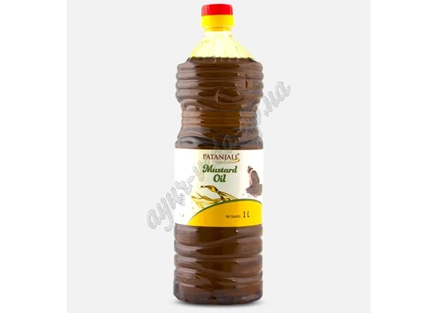 Фото 1 - Горчичное масло 1л. Патанджалы, Витамины молодости, Mustard oil Patanjali, Аюрведа Здесь