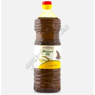 Горчичное масло 1л. Патанджалы, Витамины молодости, Mustard oil Patanjali, Аюрведа Здесь