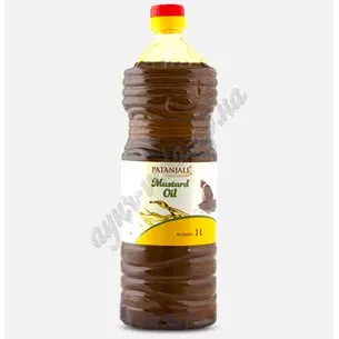 Mustard oil 1 l. Patanjali, Vitamins of youth, Mustard oil Patanjali, Ayurveda Here