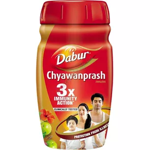Dabur Chyawanprash 500g 3rd immunity, Dabur Chyawanprash 3x Immunity action, Ayurveda