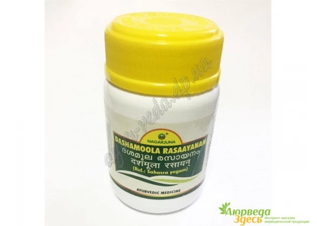 Фото 1 - Dashamul Rasayana Nagarjuna 100g, Nagarjuna Dasamoola Rasayanam, hormonal balance and respiratory system, Ayurveda