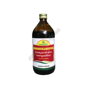 Dashamul Rishta 450ml, DashamulArishta, Nagarjuna, DashamoolaaRishtam Nagarjuna, Dashmularishta, promotes strengthening of the female body,