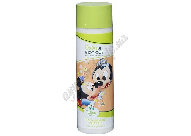 Фото 1 - Детский защищающий лосьон Био Утренний Нектар Биотик 190мл, Biotique Bio Morning Nectar Lotion BABY, Аюрведа Здесь