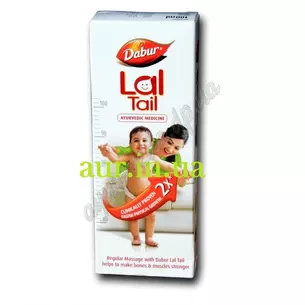 Детское массажное масло Лал Таил 100 мл, Дабур, Dabur Lal Tail Ayurvedic Baby massage oil