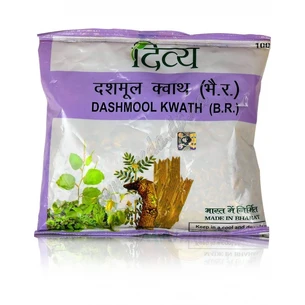 Дашмул кватх 100 г Дівья Патанджалі, Dashmul Kwath, Divya Patanjali, Дашамула, Дашмула кватх, Дивья патанджали, приводит в норму