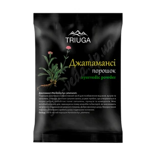 Джатаманси порошок 50 г, Триюга, Джатамансы Триюга, Nardostachys jatamansi Trsyuga, Аюрведа