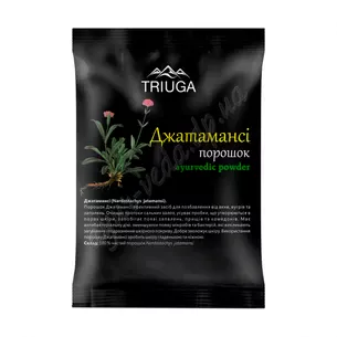 Джатаманси порошок 50 г, Триюга, Джатамансы Триюга, Nardostachys jatamansi Trsyuga, Аюрведа
