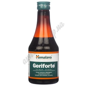 ДЖЕРИФОРТЕ сироп 200мл, Хималая, GERIFORTE, Himalaya Herbals, герифорте, нормализация работы всего организма, Аюрведа Здесь