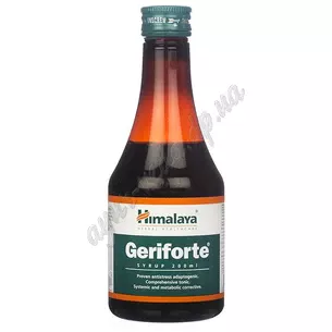 GERIFORTE syrup 200ml, Himalaya, GERIFORTE, Himalaya Herbals, Geriforte, normalization of the whole organism, Ayurveda.