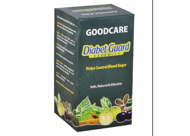 Фото 1 - Diabetes Guard 120 cap. term 08/23 inclusive, DiabetGuard, DiabetGuard, Goodcare, Baidyanath, Goodcare Diabetes Guard, Baidyanath, ot di