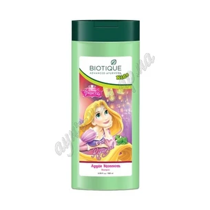 Дитячий шампунь Принцеса Біотік 180мл, Детский Биотик, Biotique Disney Princess Apple Blossom Shampoo, шампунь Принцесса Диснея