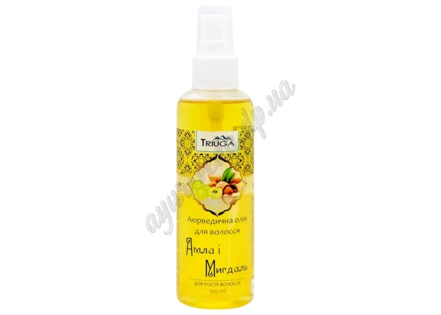 Фото 1 - Dr. Ayur Amla-Almond Triyuga hair oil 100ml, Amla Almond Triyuga hair oil, Dr. Ayur Amla and Almond oil for tea