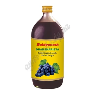 Дракшариштам 450мл Байдьянатх, общий и сердечный тоник, Draksharishtam Baidyanath, Аюрведа