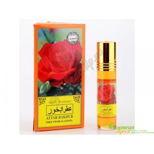 Духи Аттар Бакхур 6 мл, Ahsan Perfumes Attar Bakhur Fresh Natural Fragrance Roll On Concentrated Perfume Oil, Аюрведа Здесь!