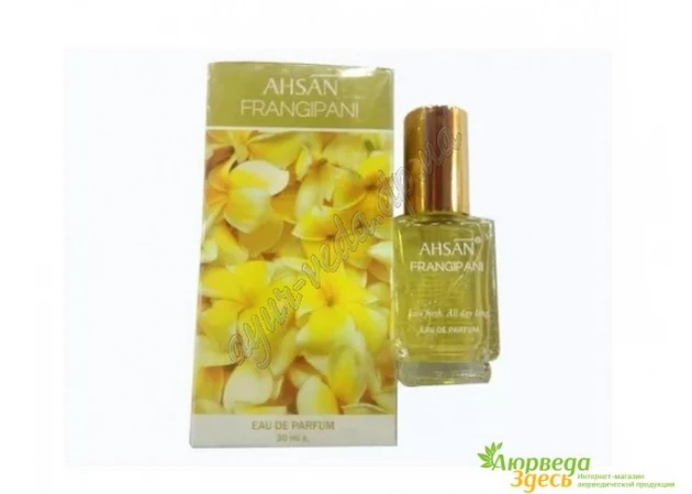 Фото 1 - Perfume Frangipani Nag Champa 30 ml, Perfume Ahsan frangipani, Ayurveda Here!